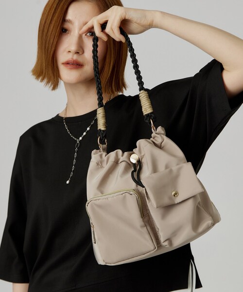 grove（グローブ） ショルダーバッグ バッグ 「撥水・10ポケ」収納