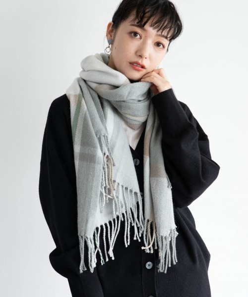 LOWRYS FARM（ローリーズファーム） ストール チェックストール 851192