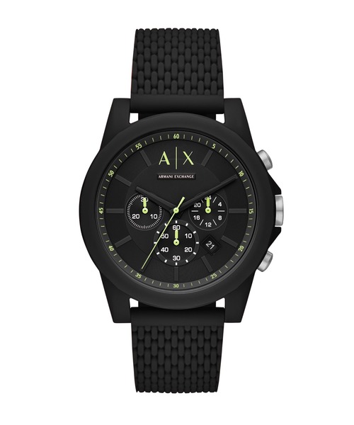 [美品]A|X アルマーニ エクスチェンジ 腕時計 正規輸入品 ブラック ARMANI EXCHANGE AX アルマーニエクスチェンジ 腕時計 手表 メンズ