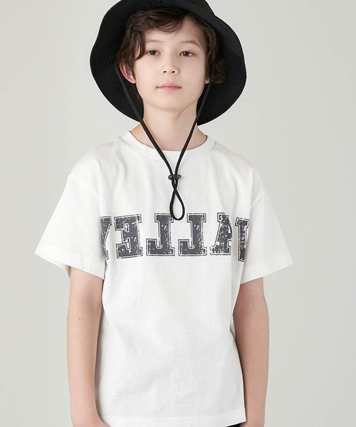 Tシャツ Tシャツ Usaコットン ワイドカレッジロゴプリント 半袖tシャツ 親子お揃い リンクコーデ Zozotown Paypayモール店 通販 Paypayモール