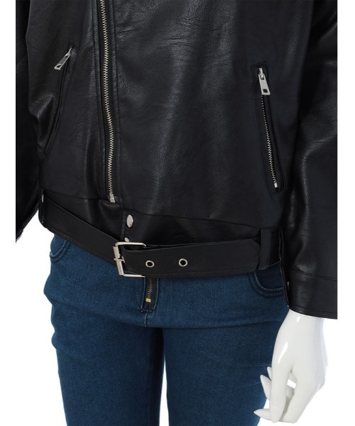 fifth（フィフス） ジャケット ライダースジャケット フェイクレザー
