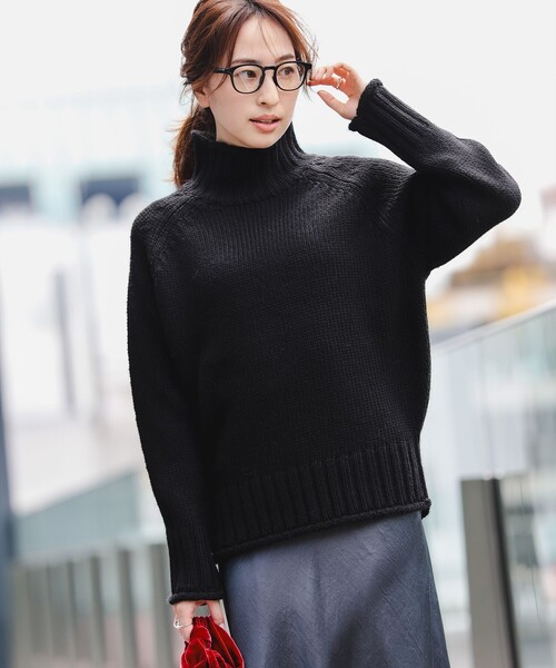 B：MING by BEAMS ニット セーター エドワード オフ