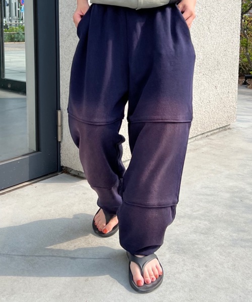 お歳暮 レディース ウォッシュ加工スウェットパンツ メンズ ZOZOTOWN : パンツ