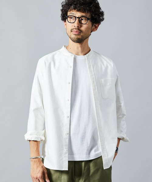 FREAK'S STORE マルチサイズ シャツ バンドカラー
