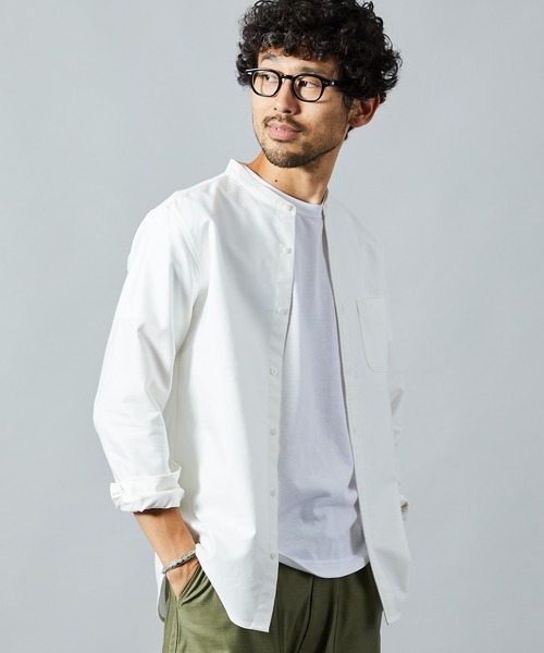 FREAK'S STORE マルチサイズ シャツ バンドカラー