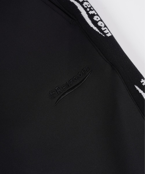 Re:room（リルーム） スウェットパンツ ジャージ ロゴサイドライン