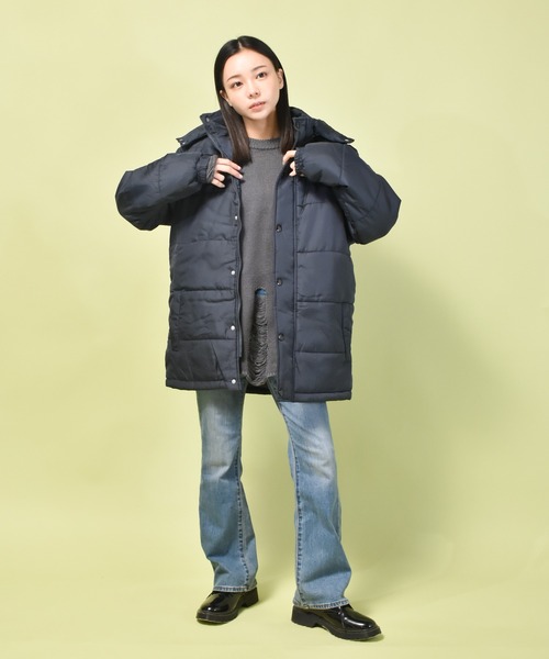 on ダウン　ナイロン中綿ジャケット✖️2 ジャケット/アウター/中綿・ダウンジャケット｜Right-on公式オンライン