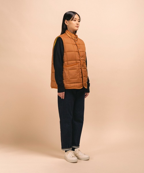 LAVENHAM（ラベンハム） ベスト ジレ BIG SQUARE QUILT A LINE