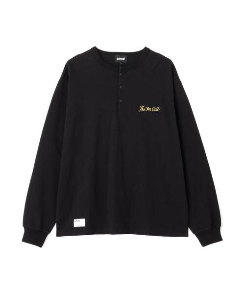 Schott N.Y.C tシャツ Schott/ショット/LS HENLEY TーSHIRT