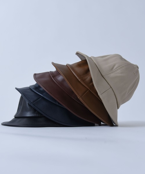 CALIFORNIA OUTFITTERS 帽子 ハット Z-2-SP 11D4 PUレザー メトロ