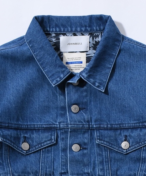 JOHN BULL × ELEY KISHIMOTO / Gジャン/S/デニム/BLU/JY241L06 ELEY KISHIMOTO（イーリーキシモト） デニムジャケット gジャン 「ELEY