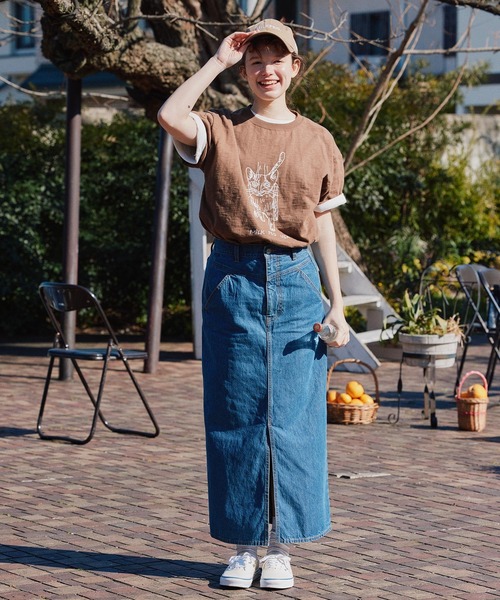 MILKFED. デニムスカート DENIM LONG SKIRT : ZOZOTOWN Yahoo!店