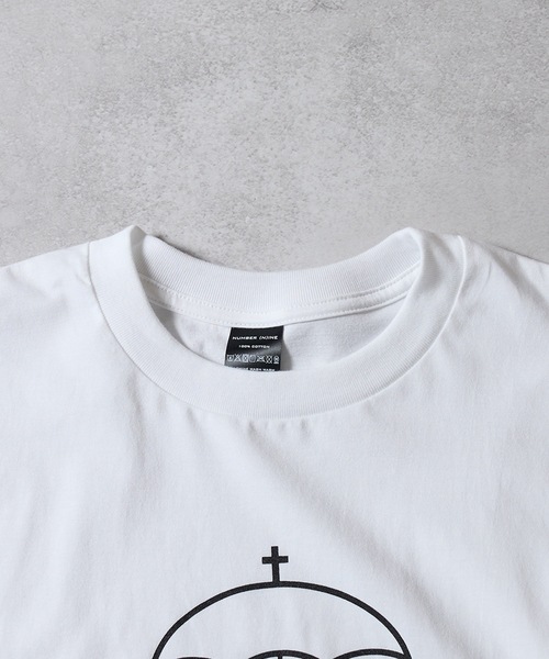 NUMBER (NINE) ホワイト Tシャツ NUMBER (N)INE tシャツ NINE UMBRELLA T-SHIRT / ナンバーナイン