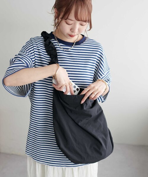 tシャツ 半袖 「24色展開」ワッフル半袖Tシャツ「WEB限定」 レディース | Discoat | 28