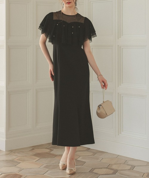Dorry Doll ドレス パールラッフルドレス : ZOZOTOWN Yahoo!店