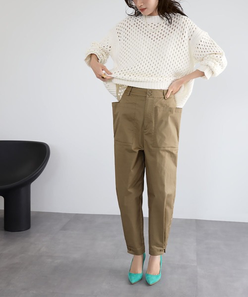 ELFRANK カーゴパンツ パラシュートカーゴパンツ レディース