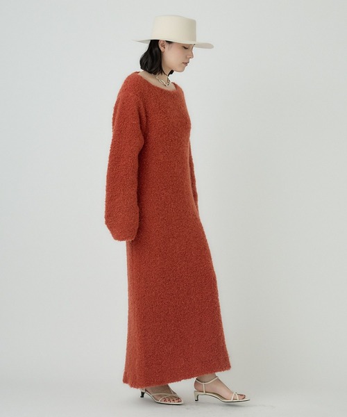 Chaos（カオス） ワンピース /クリンクルンニットワンピース