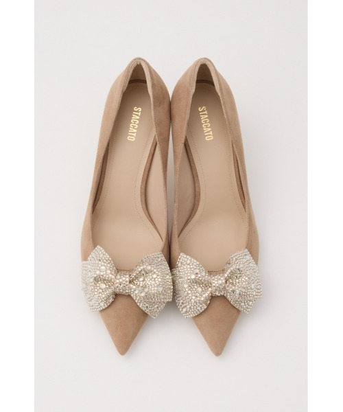 スタッカート（STACCATO）/グリタリングリボンパンプス STACCATO（スタッカート） パンプス グリタリングリボンパンプス