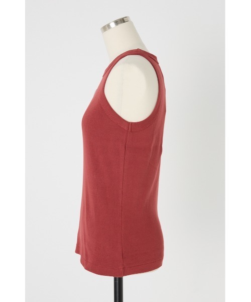 Russell Athletic タンクトップ ノースリーブ Cotton B/Rib