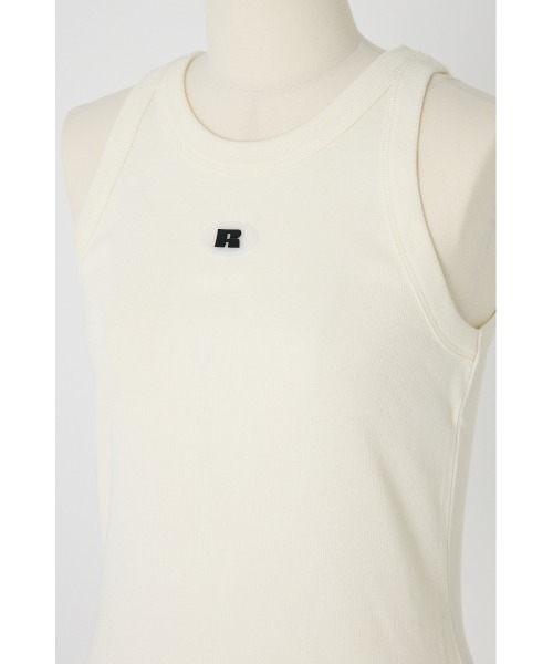 Russell Athletic タンクトップ ノースリーブ Cotton B/Rib