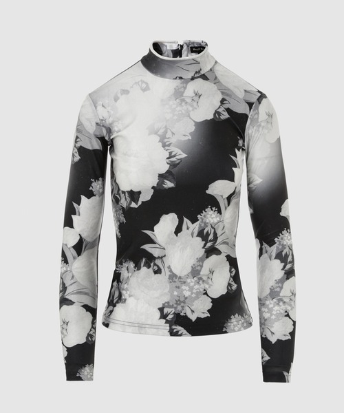Meryll Rogge tシャツ TURTLE NECK LONG SLEEVES W/ PIPING