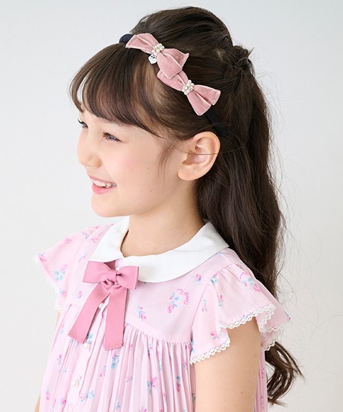 よ*る様 ●BABY● ２つリボンカチューシャ 初期 ピンク 楽天市場】【最安値挑戦中】りぼんカチューシャ ヘアバンド ヘア