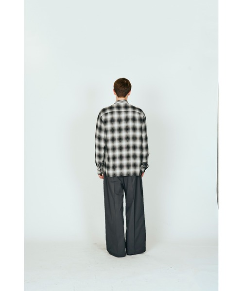 TOWNCRAFT（タウンクラフト） シャツ 60S LOOP COLLAR SHIRT オンブレ