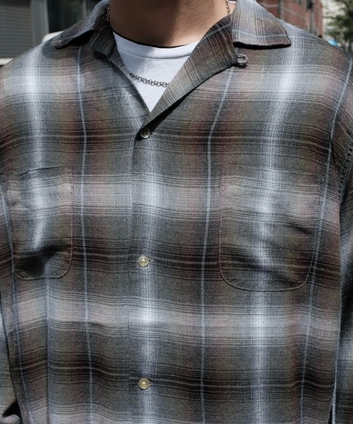 TOWNCRAFT シャツ TOWNCRAFT/タウンクラフト 60S LOOP COLLAR