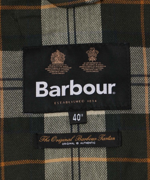 ステンカラーコート コート Barbour　MODIFIED EXMOOR JACKET メンズの画像