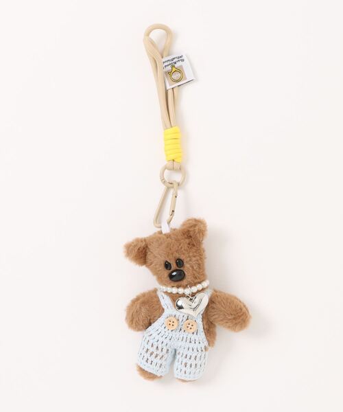 【クリームソーダ♡水色くま】 おすわりぬい服 16cm 【バッグチャーム】 クリームソーダ♡水色くま】 おすわりぬい服 16cm 【バッグ