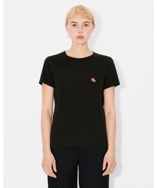 tシャツ 'KENZO Pop' エンブロイダリー コットン Tシャツ レディース