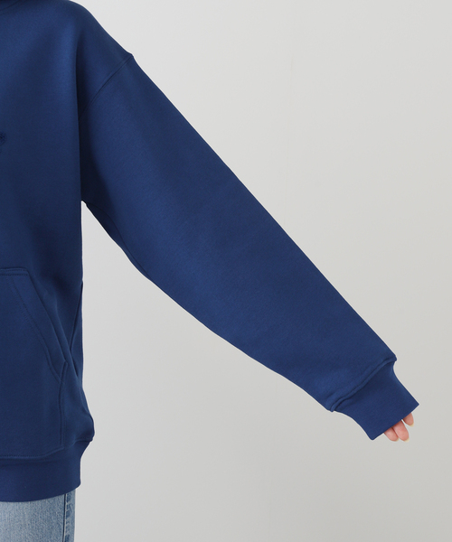 Dime ロゴ Icy Cursive コットン フード付き 長袖 パーカー パーカー 「Dime/ダイム」 CURSIVE LOGO HOODIE レディース