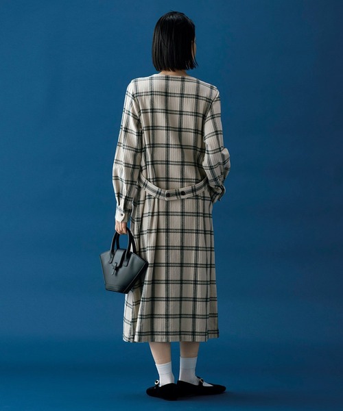 SUNNY CLOUDS kazumi ブロックチェックコート ソウルベリー フェリシモ