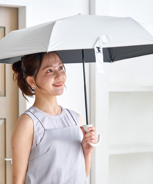 estaa 折りたたみ傘 遮光100 晴雨兼用 折りたたみ日傘 ”猫 ねこ