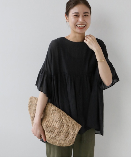 「JOURNAL STANDARD」 半袖ブラウス - ホワイト レディース JOURNAL STANDARD 「JOURNAL STANDARD」 半袖ブラウス FREE