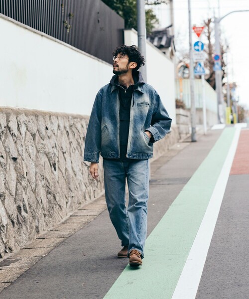 FREAK'S STORE ブルゾン アウター 加工 デニムショートブルゾン