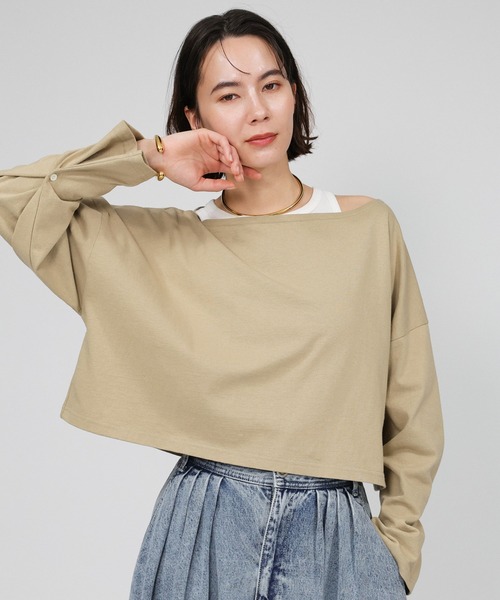 BABYLONE ワイドショートT×タンクSET BABYLONE（バビロン） アンサンブル ワイドショートT×タンクSET