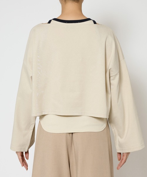 BABYLONE（バビロン） アンサンブル ワイドショートT×タンクSET