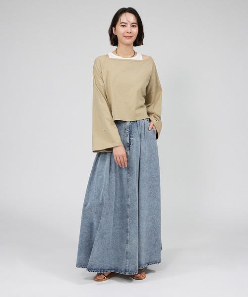 アンサンブル ワイドショートT×タンクSET BABYLONE アンサンブル ワイドショートT×タンクSET : ZOZOTOWN