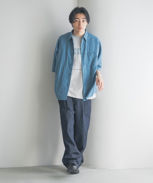 LOWRYS FARM（ローリーズファーム） シャツ ノルマンディリネンシャツ