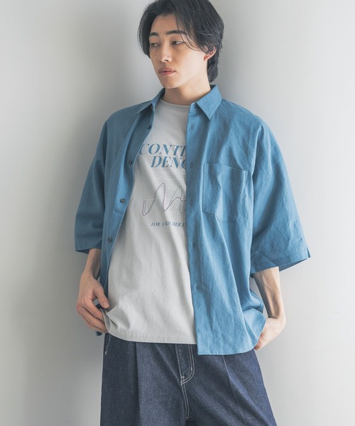 LOWRYS FARM（ローリーズファーム） シャツ ノルマンディリネンシャツ