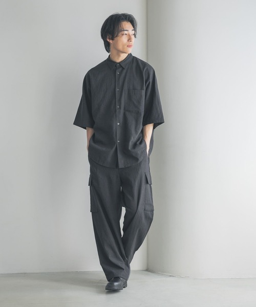 LOWRYS FARM（ローリーズファーム） シャツ ノルマンディリネンシャツ