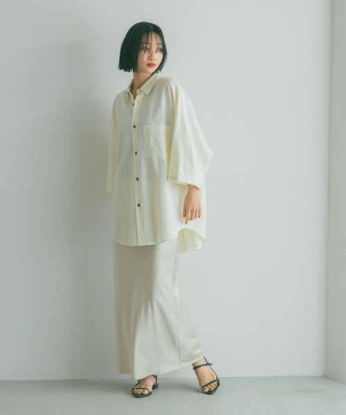 LOWRYS FARM（ローリーズファーム） シャツ ノルマンディリネンシャツ