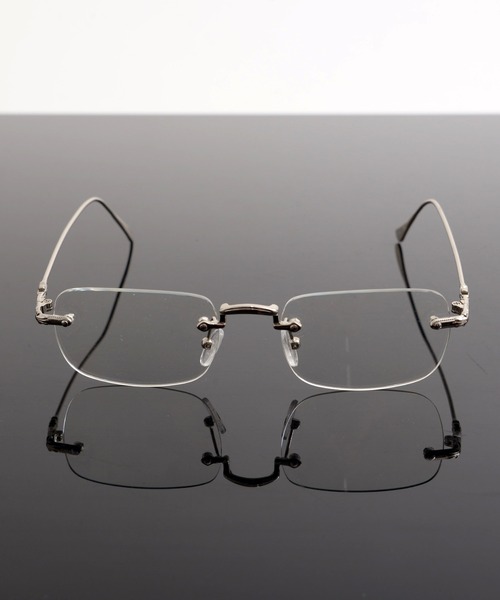 Revo. サングラス リムレス スクエア型 カラーレンズ サングラス ツー