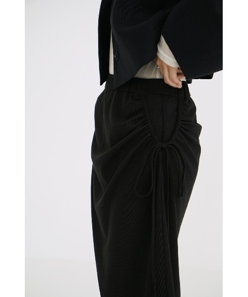 CLANE パンツ CLANE/クラネ/PANTS LAYERED SIDE SHIRRING SKIRT