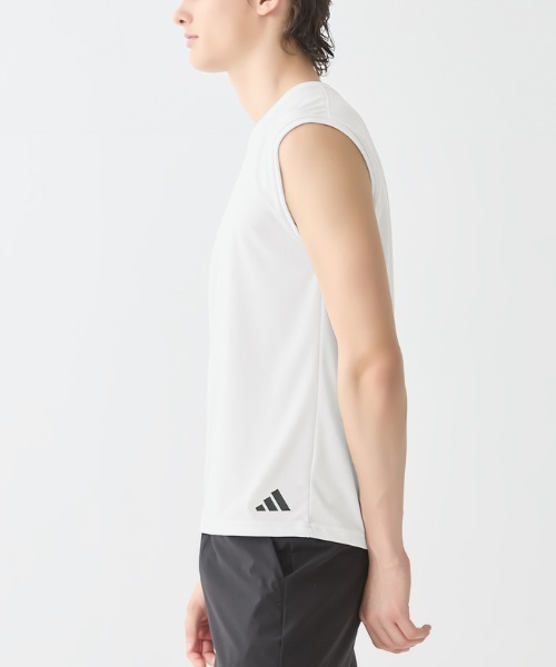 【新品/未使用】adidas クルーネックタンクトップ　D adidas（アディダス） インナーシャツ 肌着 クルーネックノースリーブ