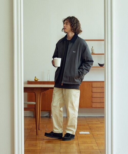 「TOWNCRAFT」 ブルゾン MEDIUM ブラック メンズ_画像3