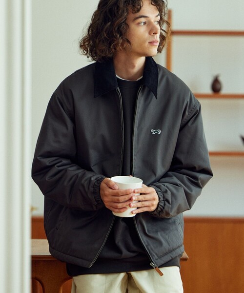 「TOWNCRAFT」 ブルゾン MEDIUM ブラック メンズ_画像6