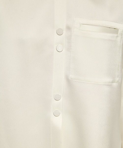 STUDIOUS ブラウス シャツ 「STUDIOUS/ステュディオス」Stretch