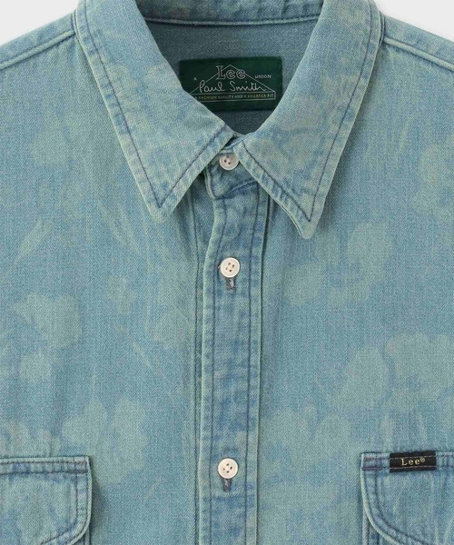 ブラウス シャツ ウィメンズ Paul Smith + Lee(R) ワークシャツ155902 WLB9246 レディース Paul Smith ブラウス シャツ ウィメンズ + Lee(R) ワークシャツ